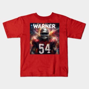 Fred  Warner 49ers Oil painting football Kids T-Shirt